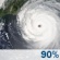 Friday Night: Hurricane Conditions Possible